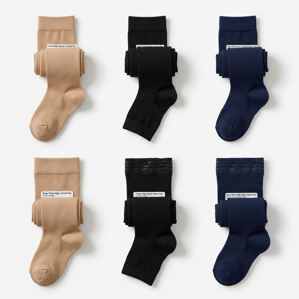 Types of compression stockings