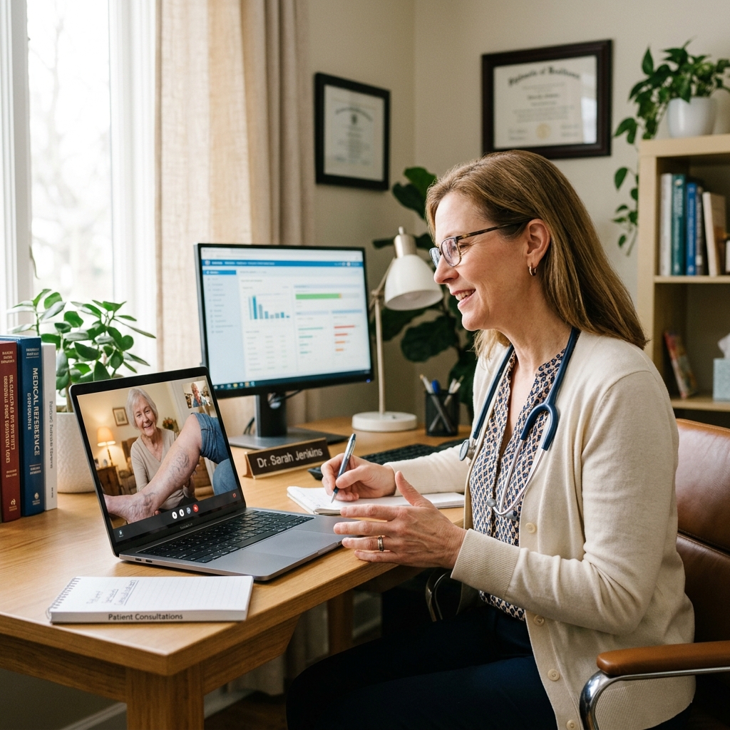 Telehealth Consultation for Spider Veins